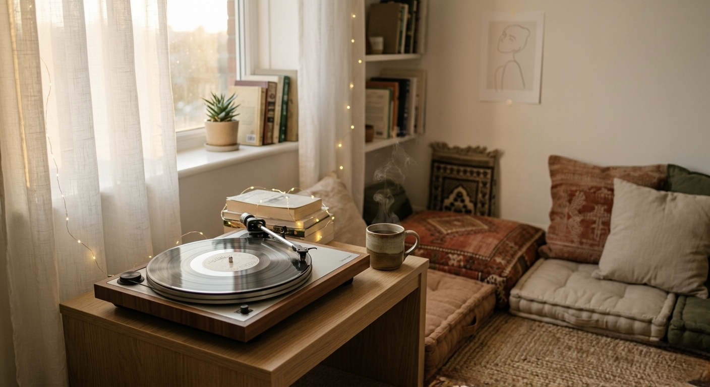Vinyle posé