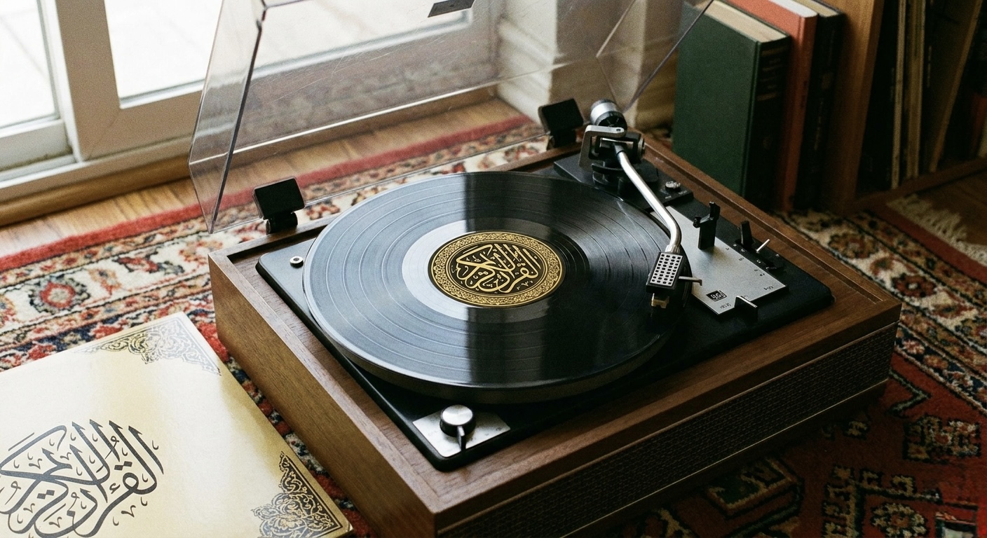 Tourne-disque Quran Vinyl